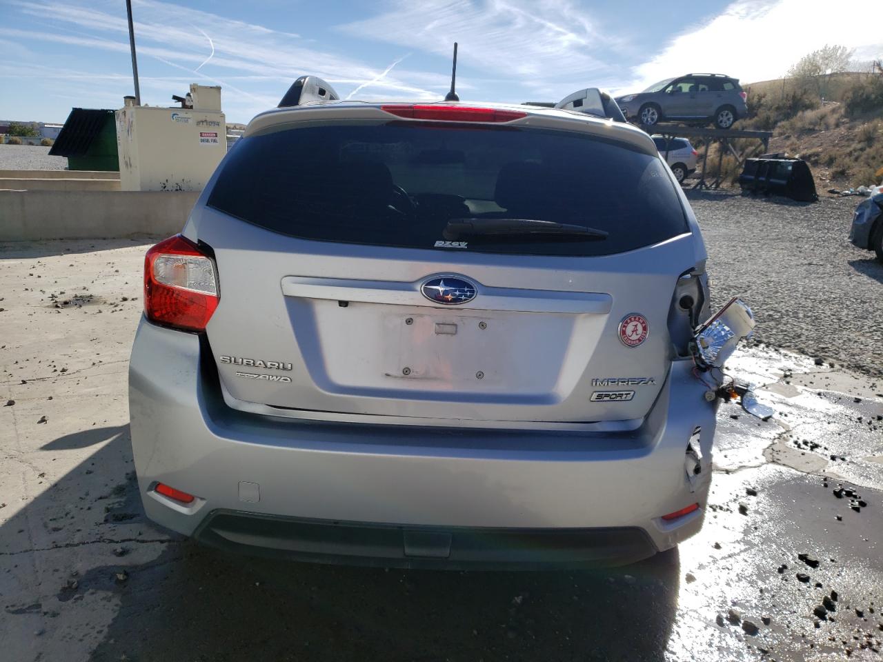 2016 Subaru Impreza VIN JF1GPAP63G8216730 Copart auction photo, side / rear end damage thumbnail 6