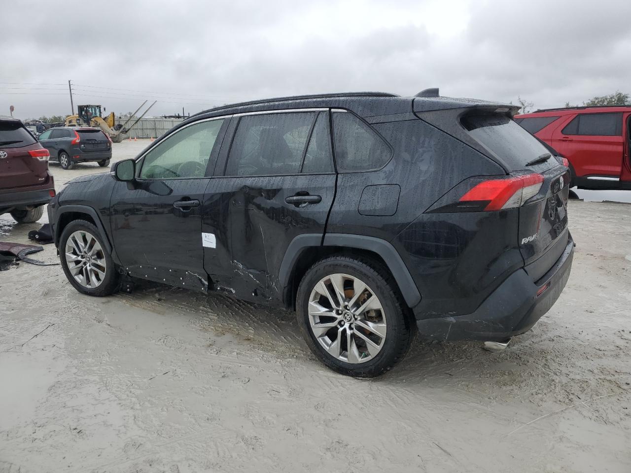 2019 Toyota RAV 4 VIN JTMC1RFV8KD041053 Copart auction photo, water/flood / side damage thumbnail 2