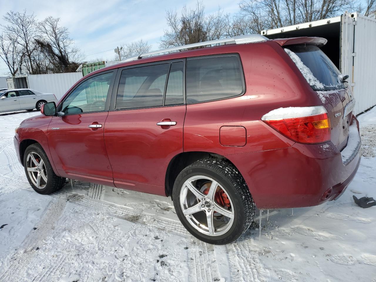 2008 Toyota Highlander VIN JTEES42A882095089 Copart auction photo, front end damage thumbnail 2