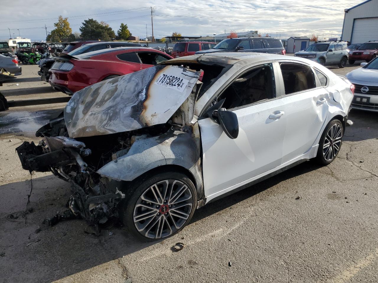 2022 KIA Forte VIN 3KPF44ACXNE501281