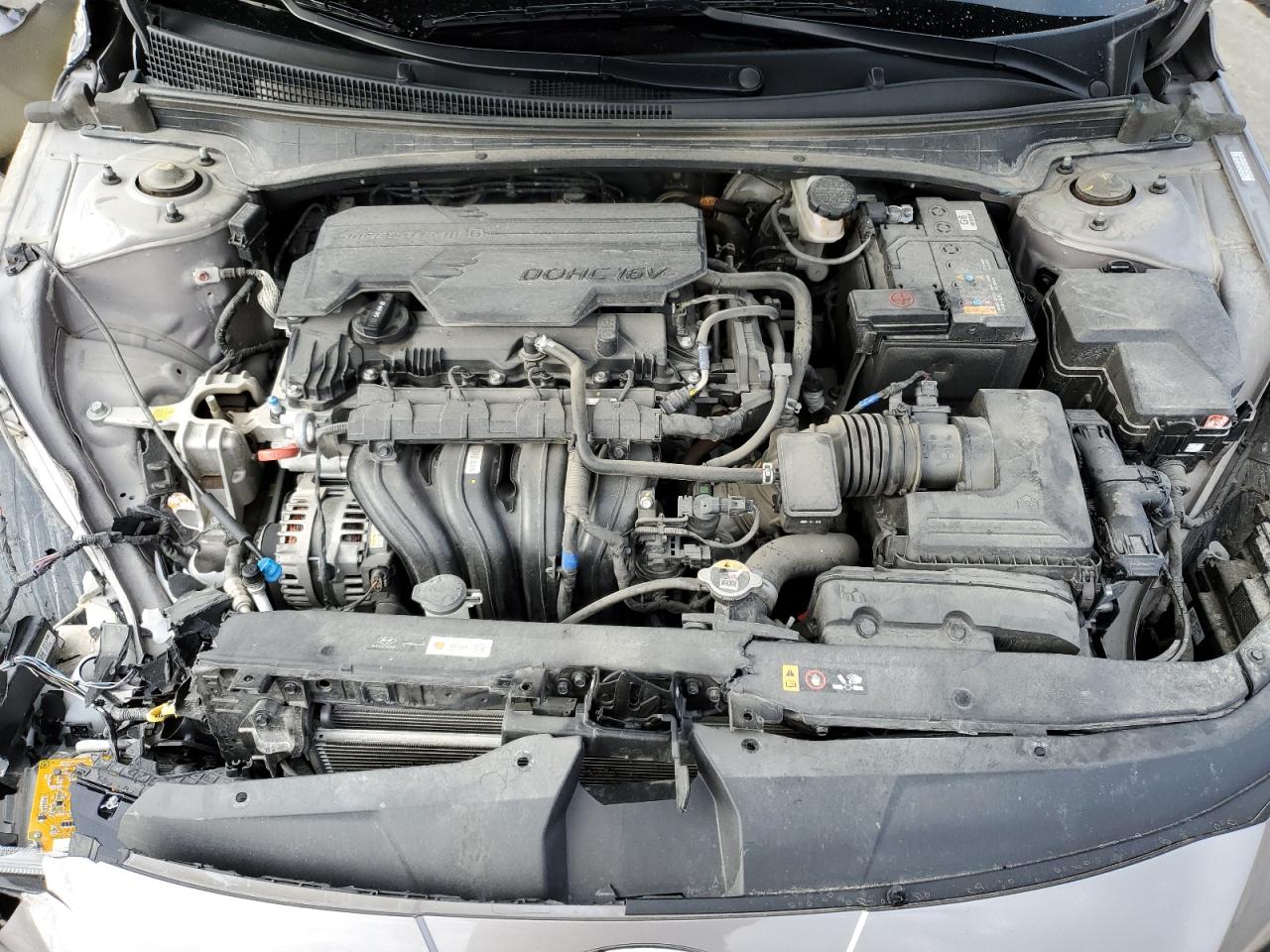 2023 Hyundai Elantra VIN KMHLS4AGXPU490780 Copart auction photo, front end damage thumbnail 12