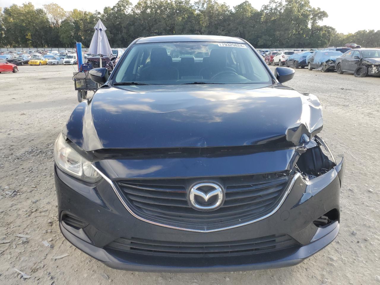 2016 Mazda 6 VIN JM1GJ1U57G1477987 Copart auction photo, front end / minor dent/scratches damage thumbnail 5