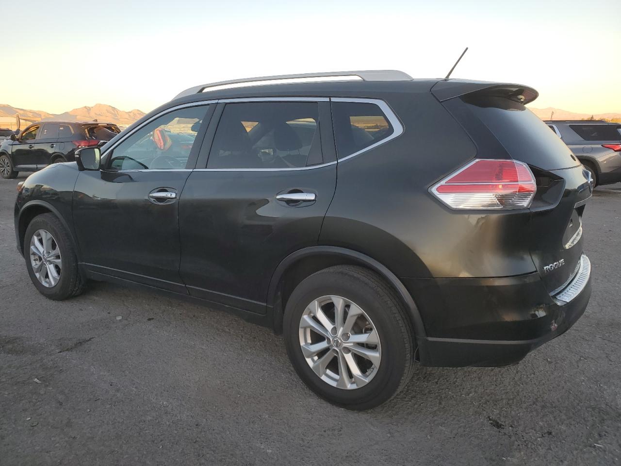 2014 Nissan Rogue VIN 5N1AT2MT2EC775977 Copart auction photo, rear end damage thumbnail 2