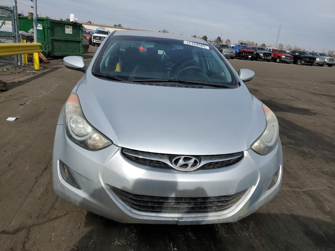 2011 Hyundai Elantra VIN 5NPDH4AE9BH043401 Copart auction photo, rear end / side damage thumbnail 5