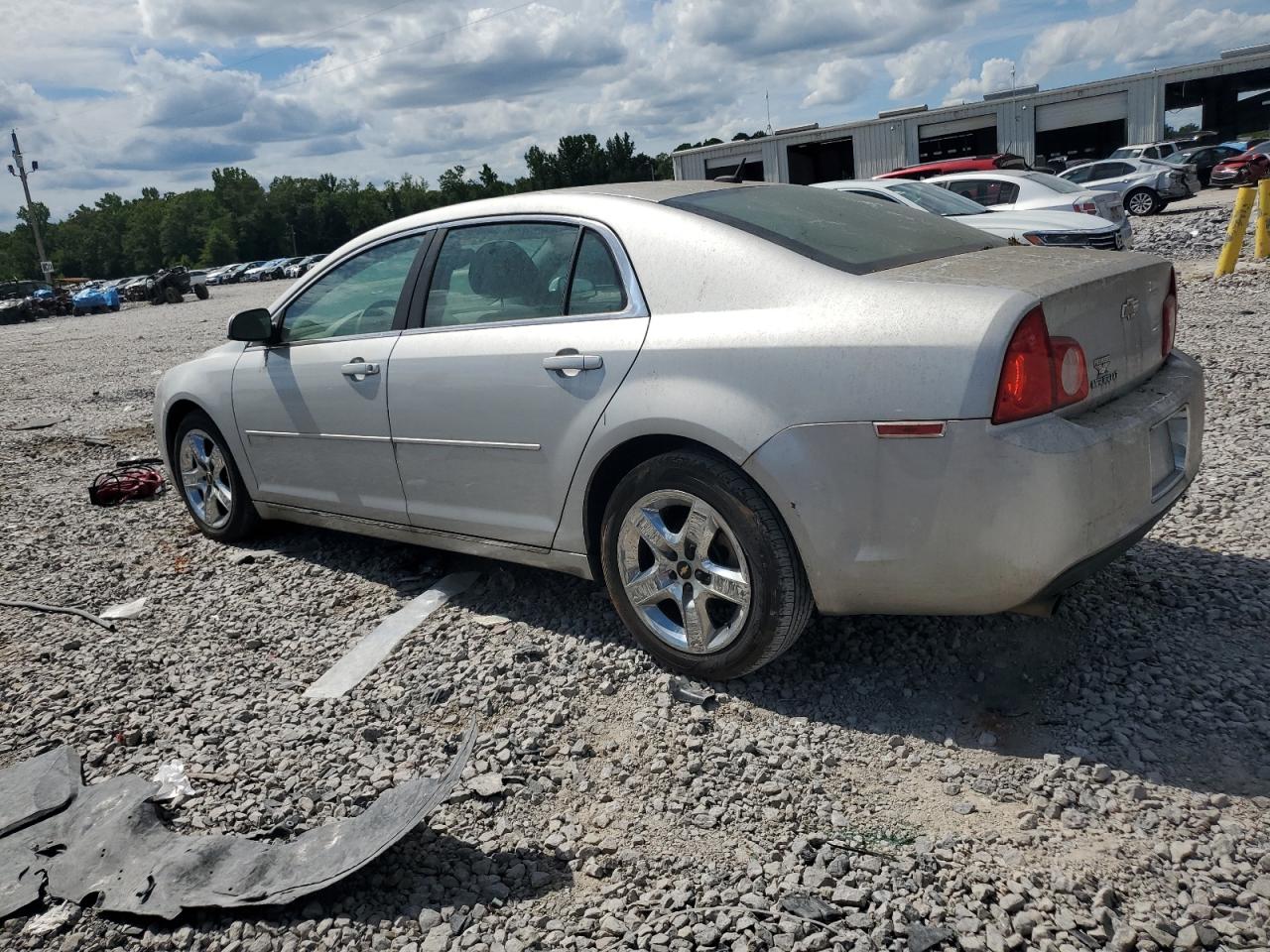 2010 Chevrolet Malibu VIN 1G1ZC5EB8AF159121 Copart auction photo, side / front end damage thumbnail 2