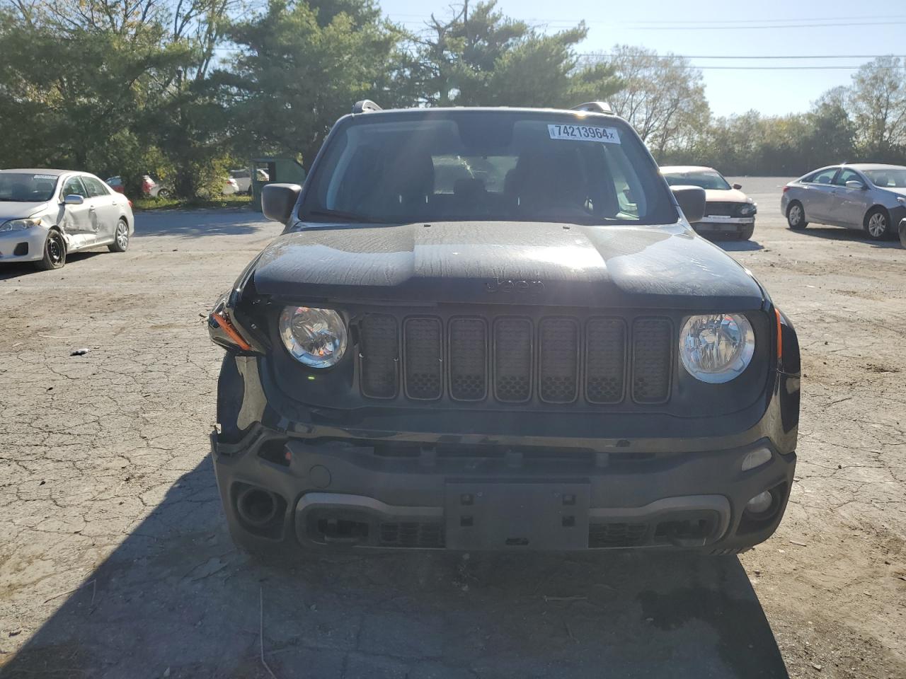 2020 Jeep Renegade VIN ZACNJBAB2LPL07969 Copart auction photo, front end / side damage thumbnail 5