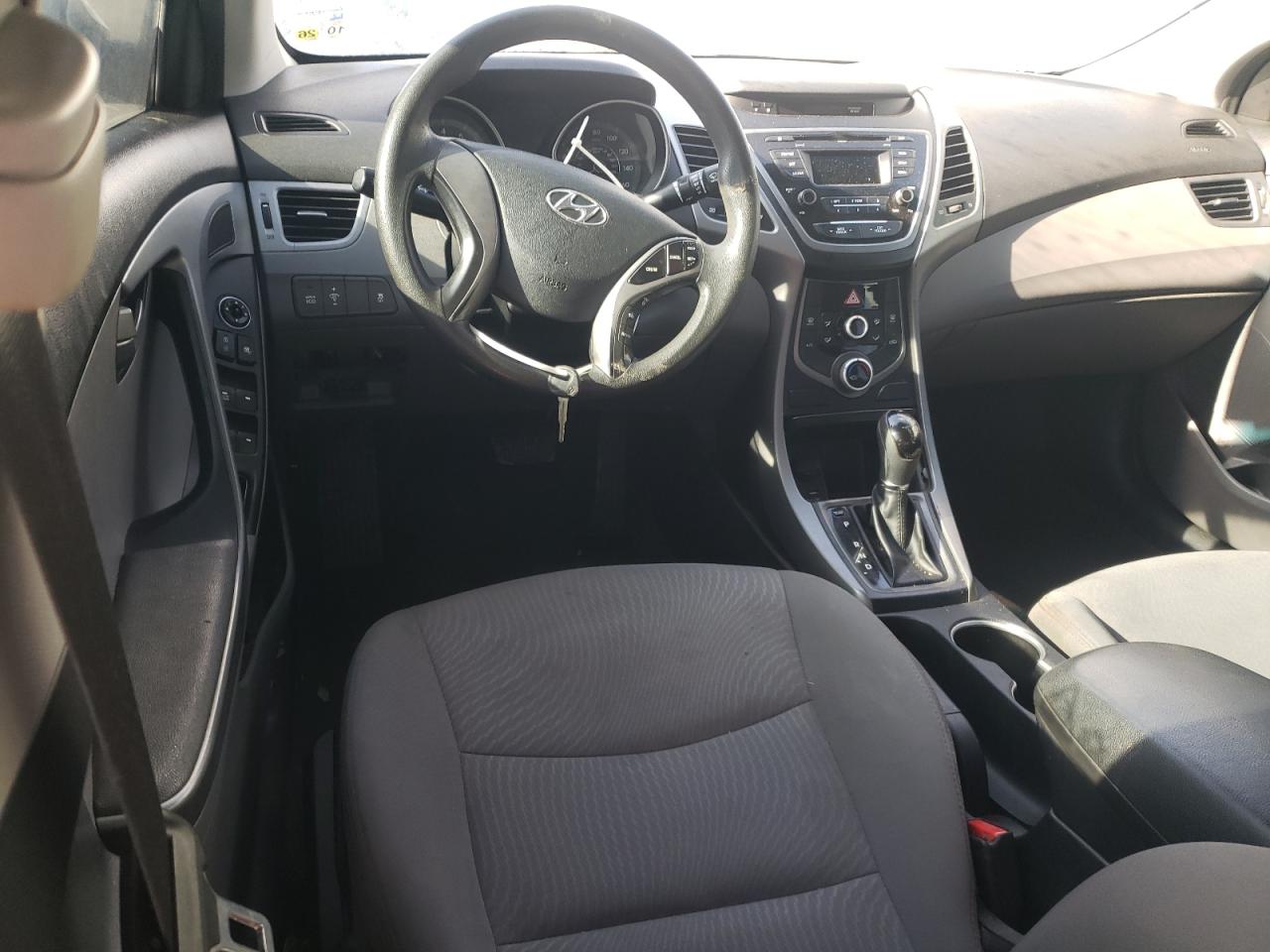 2015 Hyundai Elantra VIN 5NPDH4AE6FH553419 Copart auction photo, front end damage thumbnail 8