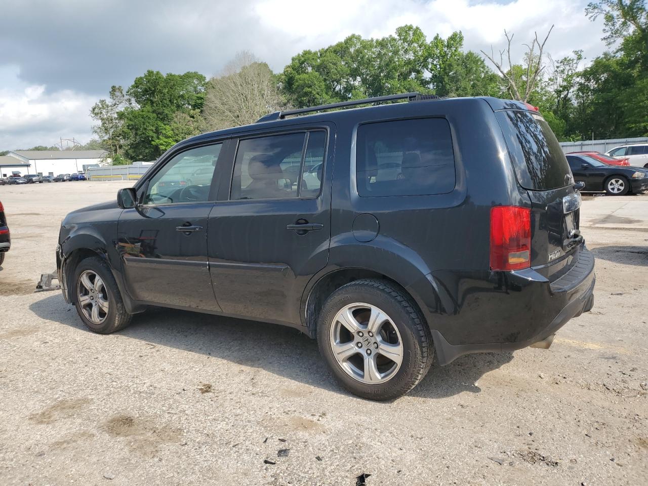 2013 Honda Pilot VIN 5FNYF3H47DB028914 Copart auction photo, front end / undercarriage damage thumbnail 2