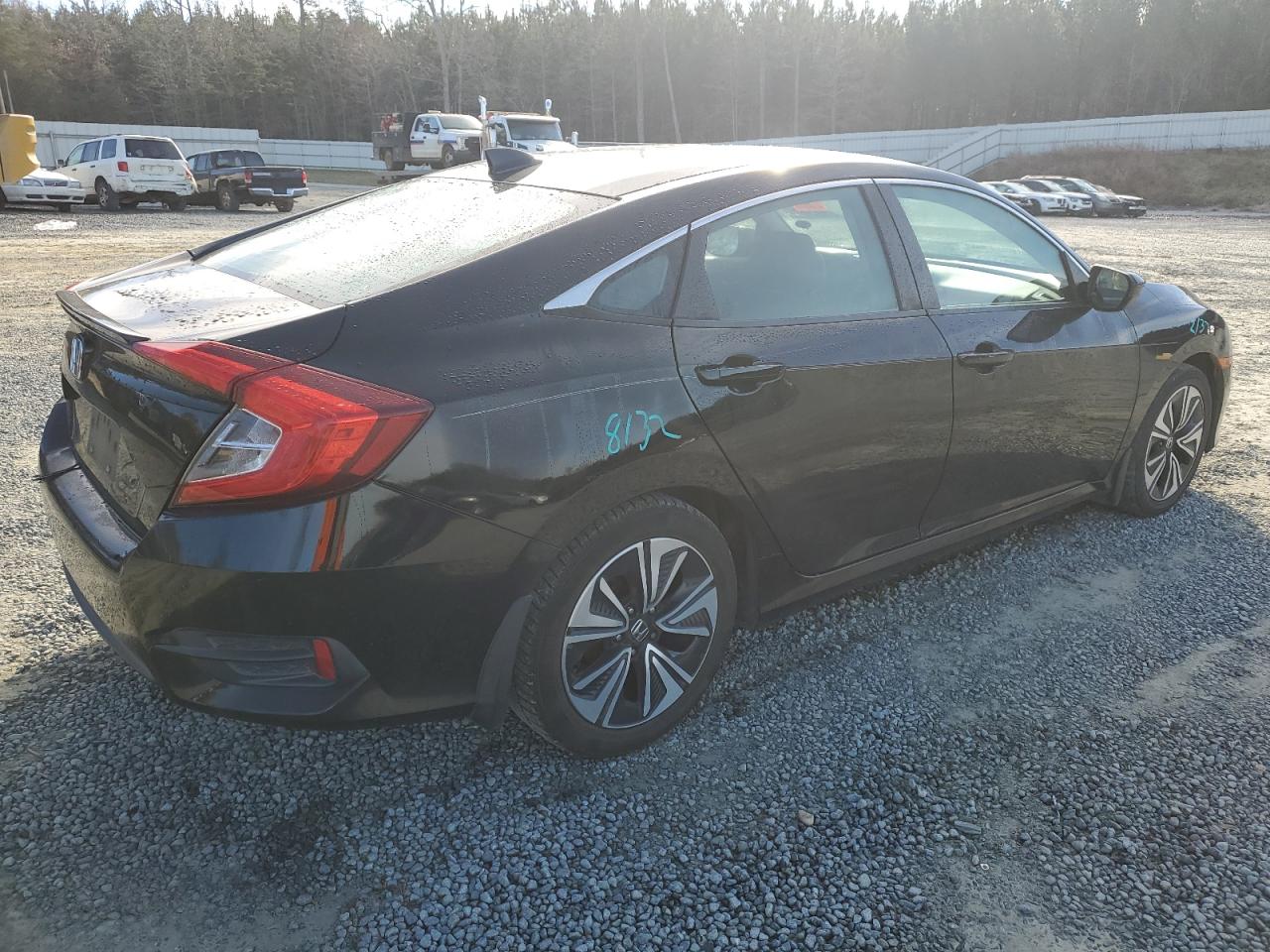 2017 Honda Civic VIN 19XFC1F37HE012951 Copart auction photo, all over damage thumbnail 3