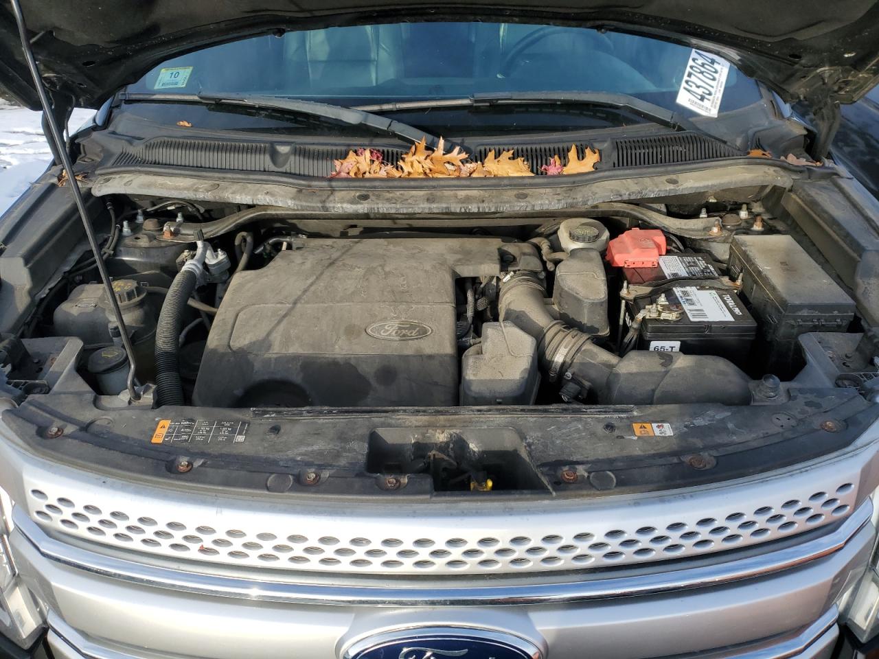 2013 Ford Explorer VIN 1FM5K8D82DGC03639 Copart auction photo, minor dent/scratches damage thumbnail 12