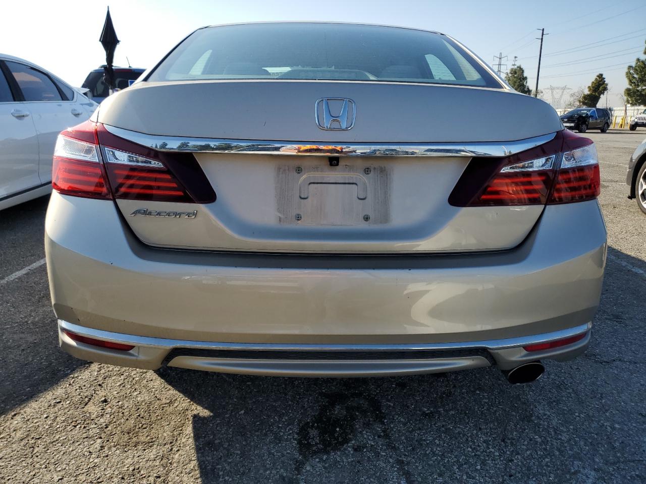 2016 Honda Accord VIN 1HGCR2F37GA066292 Copart auction photo, front end damage thumbnail 6
