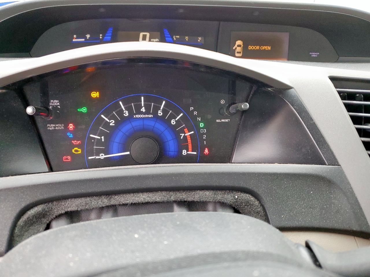 2012 Honda Civic VIN 2HGFB2F53CH513344 Copart auction photo, front end damage thumbnail 9