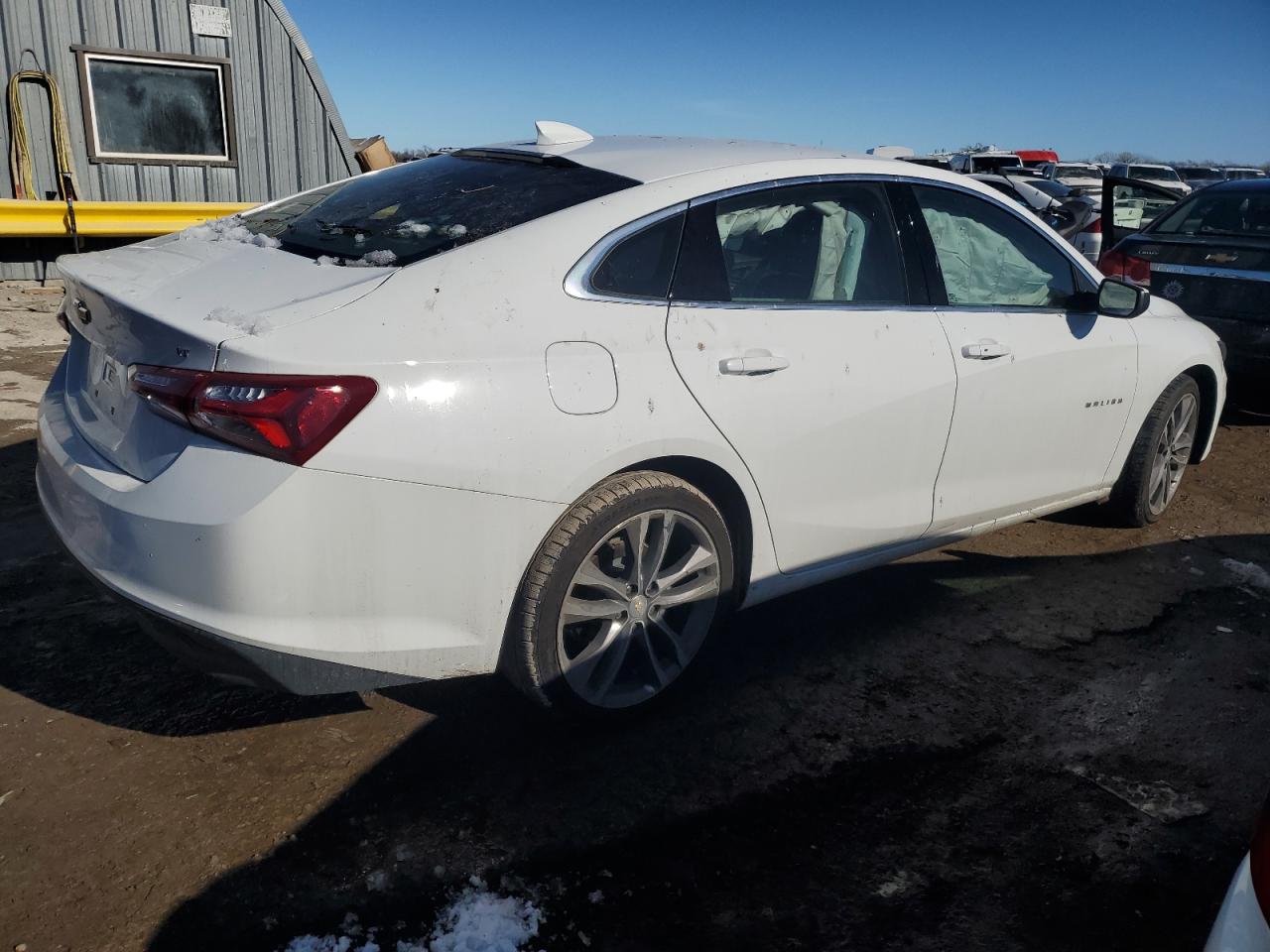 2022 Chevrolet Malibu VIN 1G1ZD5ST3NF110599 Copart auction photo, front end damage thumbnail 3