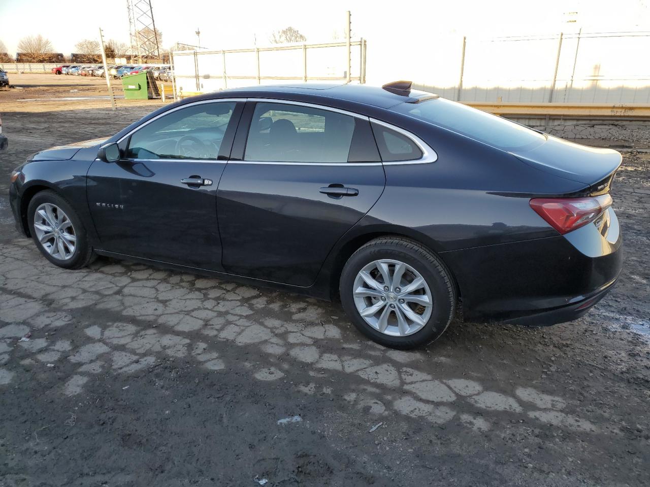 2022 Chevrolet Malibu VIN 1G1ZD5ST4NF127704 Copart auction photo, vandalism damage thumbnail 2