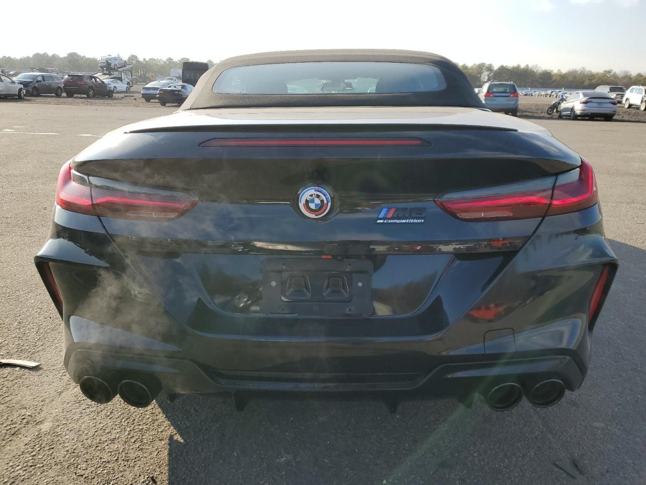 2023 BMW M8 VIN WBSDZ0C00PCL89792 Copart auction photo, front end / side damage thumbnail 6