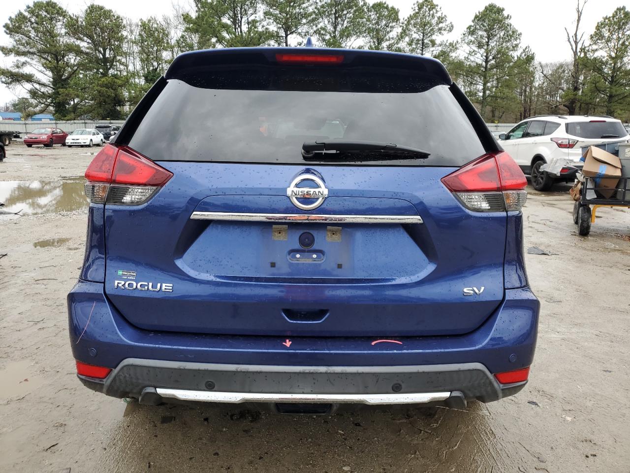 2019 Nissan Rogue VIN KNMAT2MT2KP519766 Copart auction photo, side / minor dent/scratches damage thumbnail 6