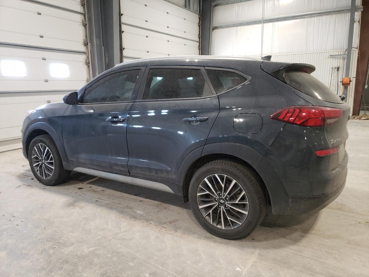 2019 Hyundai Tucson VIN KM8J3CAL0KU845430 Copart auction photo, rear end / side damage thumbnail 2
