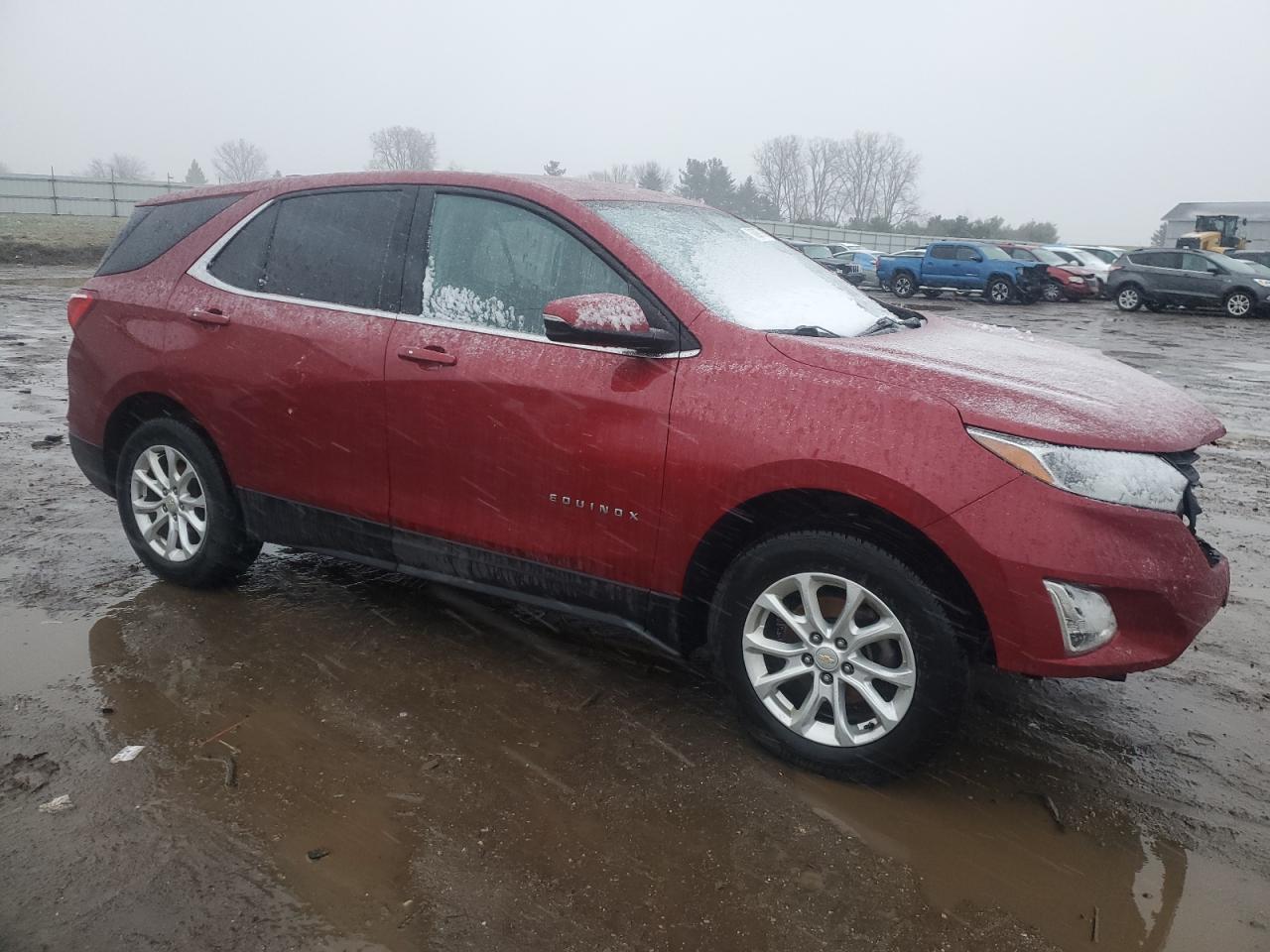 2019 Chevrolet Equinox VIN 2GNAXUEV9K6103091 Copart auction photo, front end / mechanical damage thumbnail 4