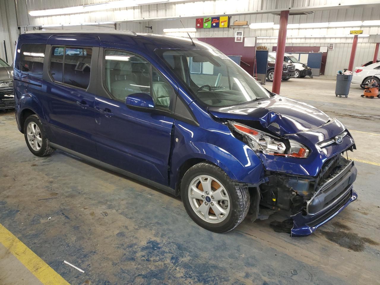 2018 Ford Transit VIN NM0GE9G72J1361794 Copart auction photo, front end damage thumbnail 4