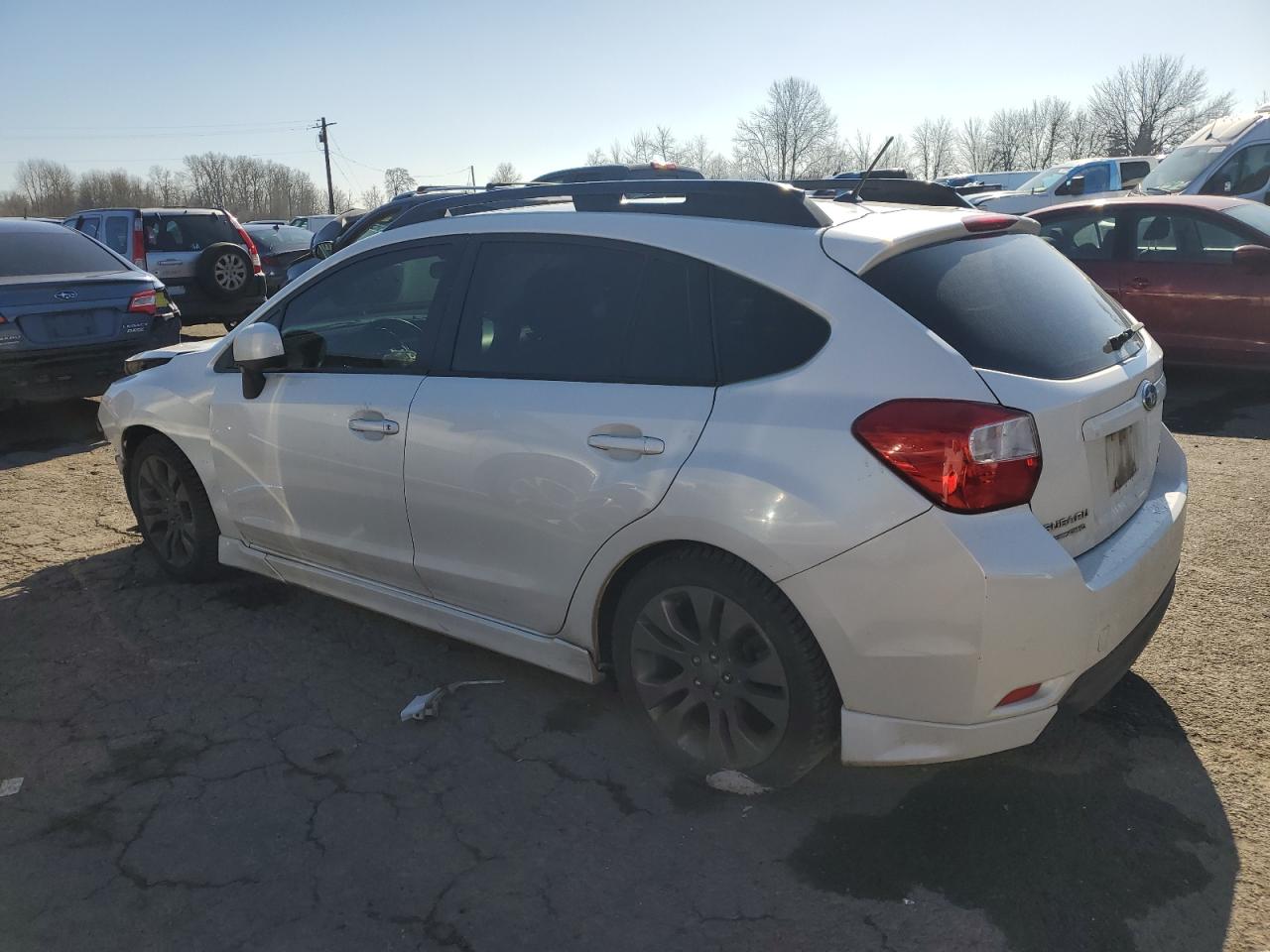 2013 Subaru Impreza VIN JF1GPAS63D2888843 Copart auction photo, front end damage thumbnail 2