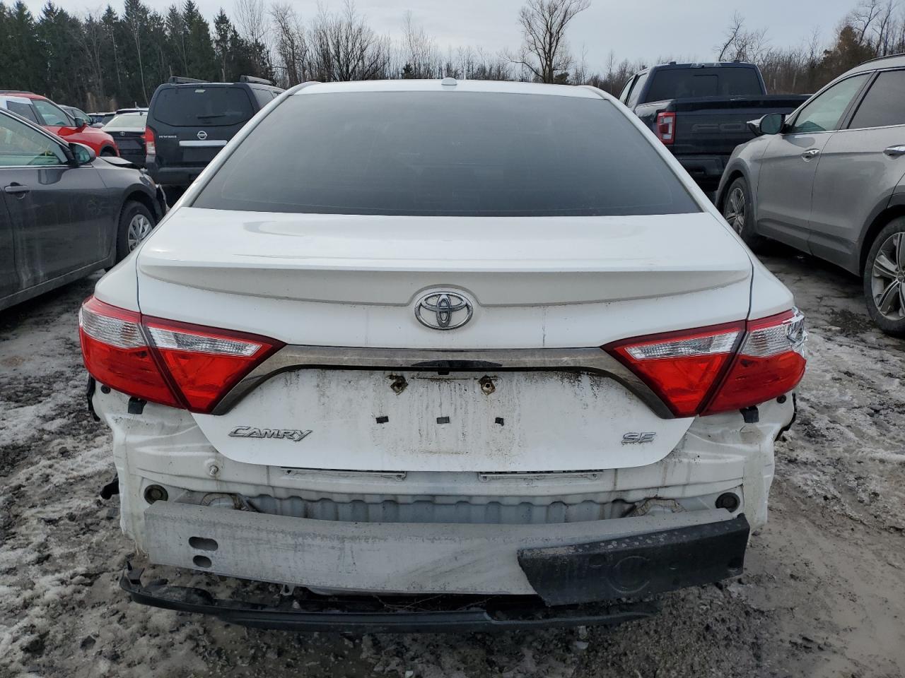 2015 Toyota Camry VIN 4T1BF1FK0FU071377 Copart auction photo, rear end / front end damage thumbnail 6