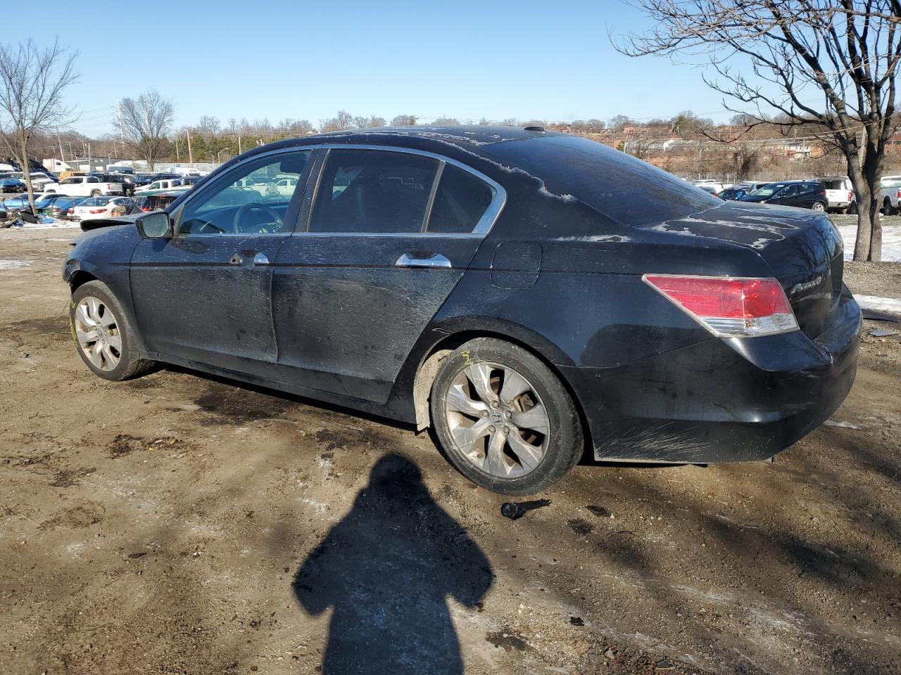 2008 Honda Accord VIN 1HGCP368X8A018648 Copart auction photo, front end / side damage thumbnail 2