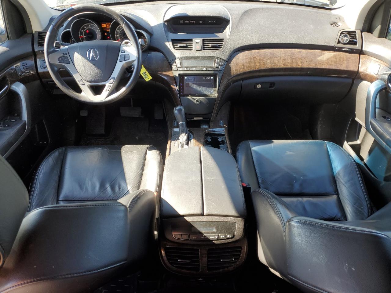 2010 Acura MDX VIN 2HNYD2H29AH502540 Copart auction photo, front end damage thumbnail 8