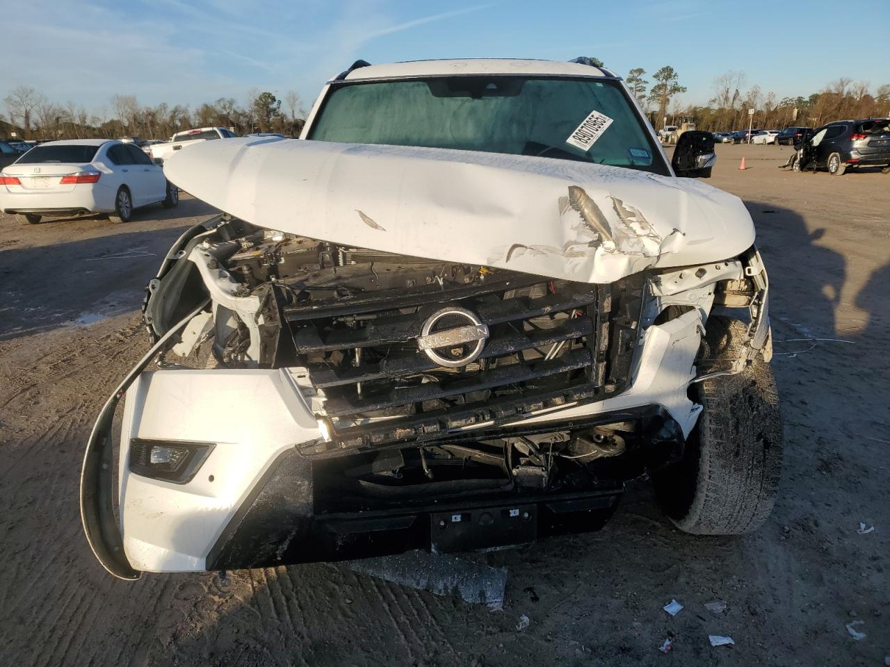 2024 Nissan Armada VIN JN8AY2BA9R9416091 Copart auction photo, front end damage thumbnail 5