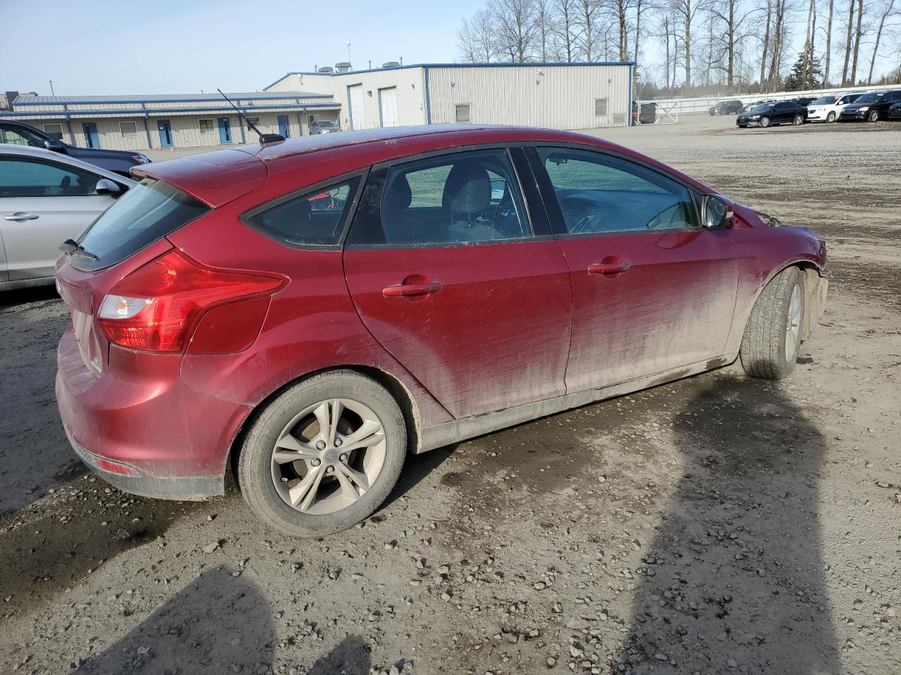 2014 Ford Focus VIN 1FADP3K27EL318934 Copart auction photo, front end damage thumbnail 3