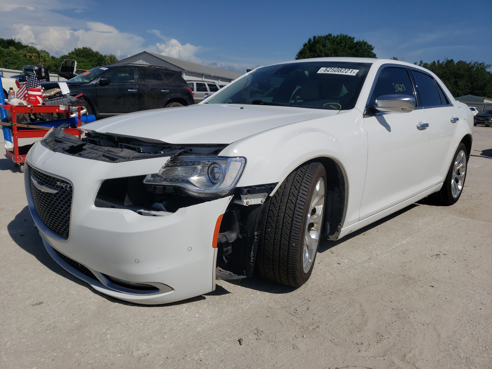 2016 Chrysler 300 VIN 2C3CCAPT6GH161537 Copart auction photo, front end damage thumbnail 2