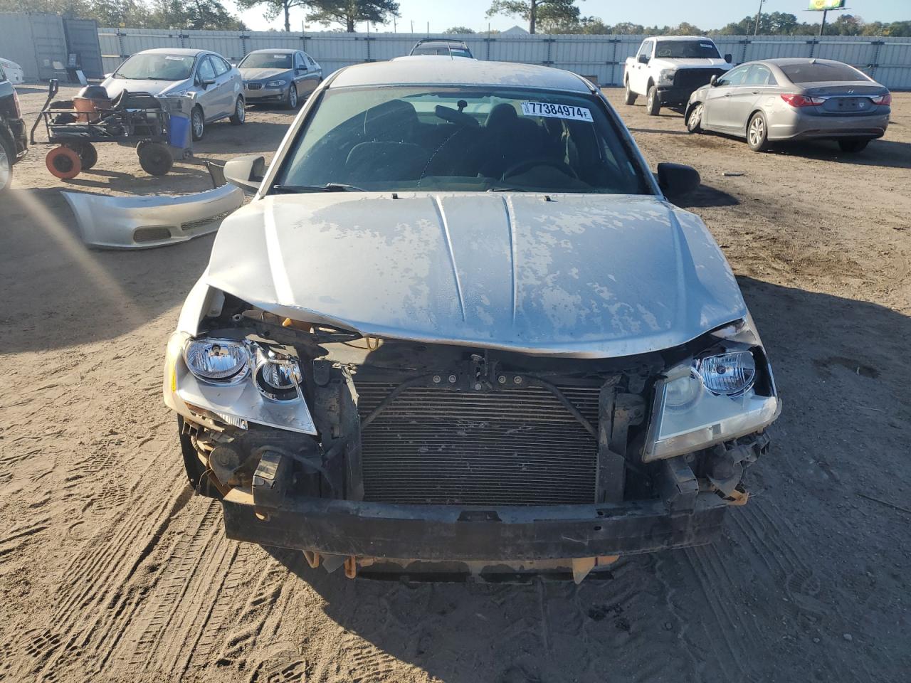 2012 Dodge Avenger VIN 1C3CDZABXCN171419 Copart auction photo, front end damage thumbnail 5