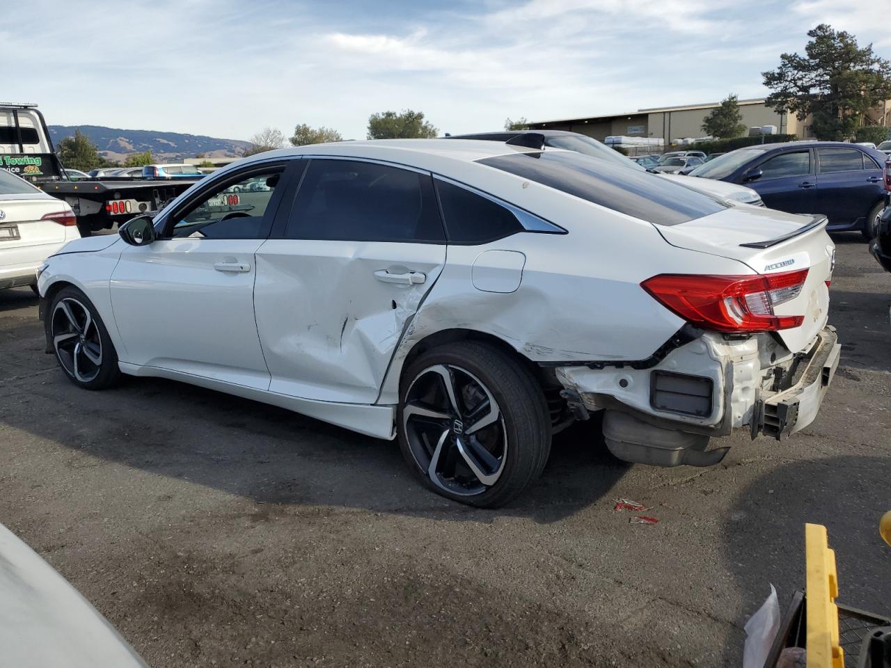 2021 Honda Accord VIN 1HGCV1F31MA016747 Copart auction photo, all over damage thumbnail 2