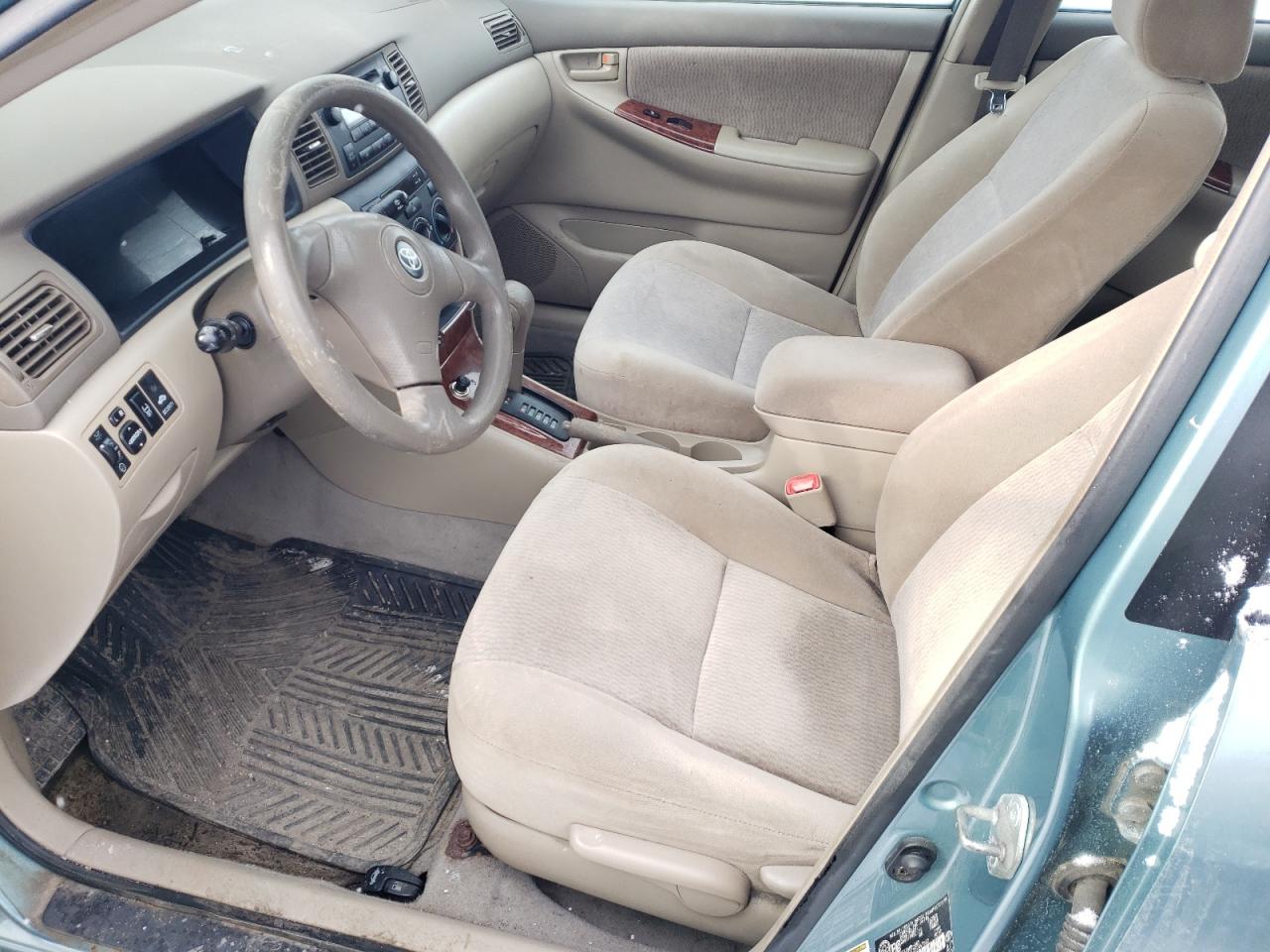 2005 Toyota Corolla VIN 2T1BR32E25C847902 Copart auction photo, side damage thumbnail 7