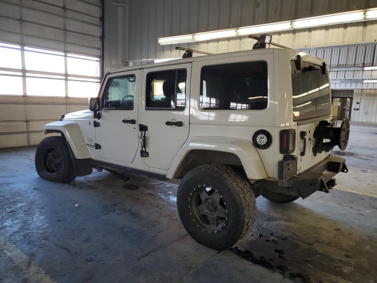 2014 Jeep Wrangler VIN 1C4BJWEG8EL312412 Copart auction photo, undercarriage damage thumbnail 2