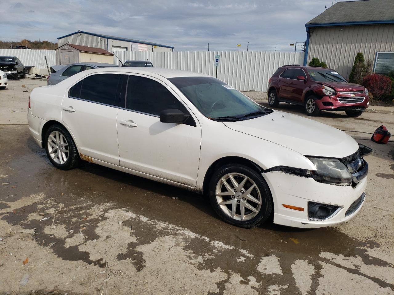2012 Ford Fusion VIN 3FAHP0JG8CR182535 Copart auction photo, front end damage thumbnail 4