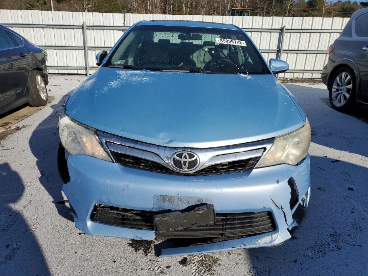 2013 Toyota Camry VIN 4T1BF1FKXDU692638 Copart auction photo, side / front end damage thumbnail 5
