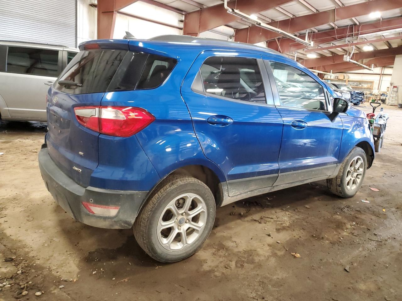 2022 Ford EcoSport VIN MAJ6S3GL9NC460128 Copart auction photo, front end / side damage thumbnail 3