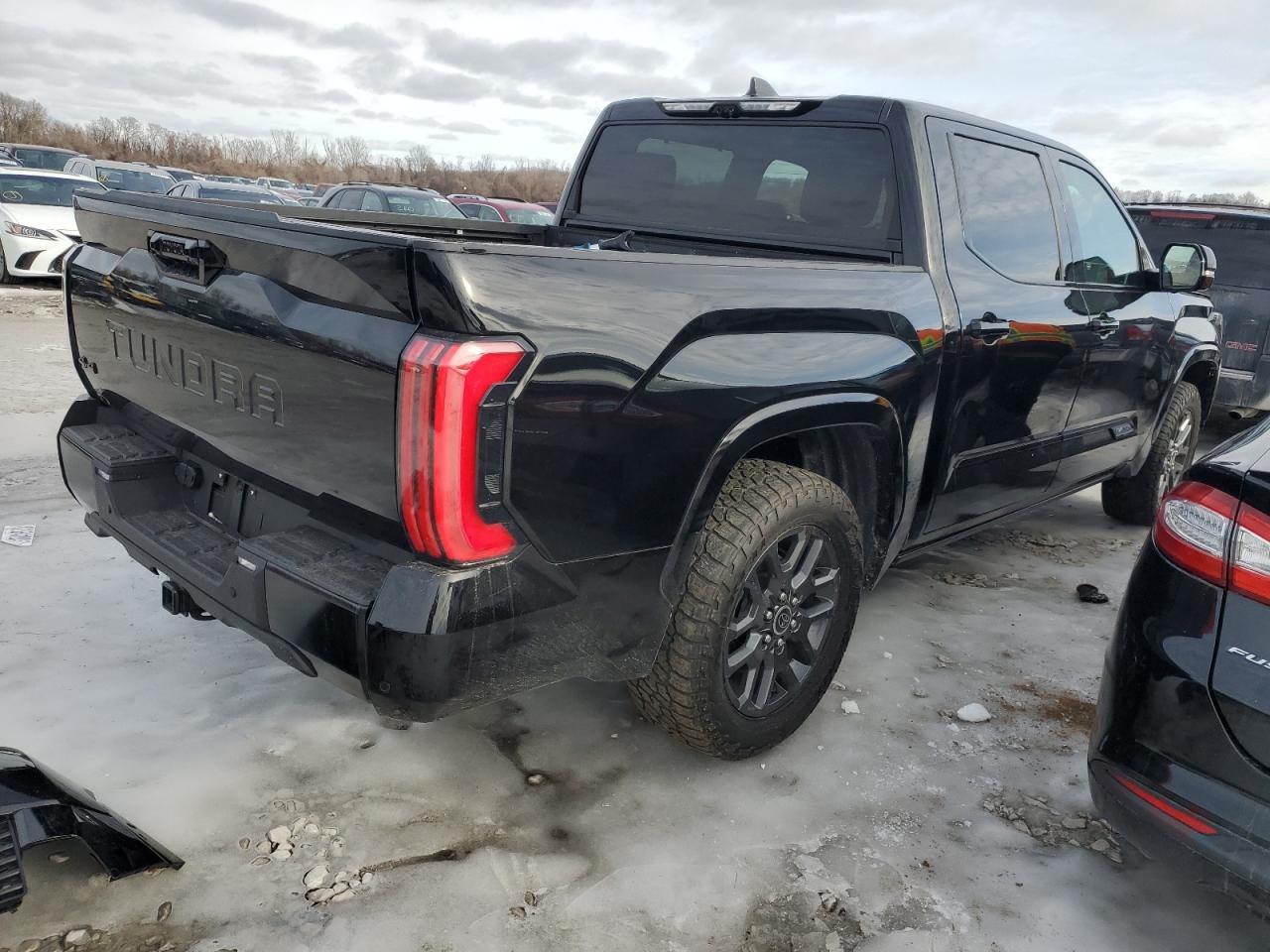 2023 Toyota Tundra VIN 5TFNC5DB8PX014865 Copart auction photo, front end damage thumbnail 3