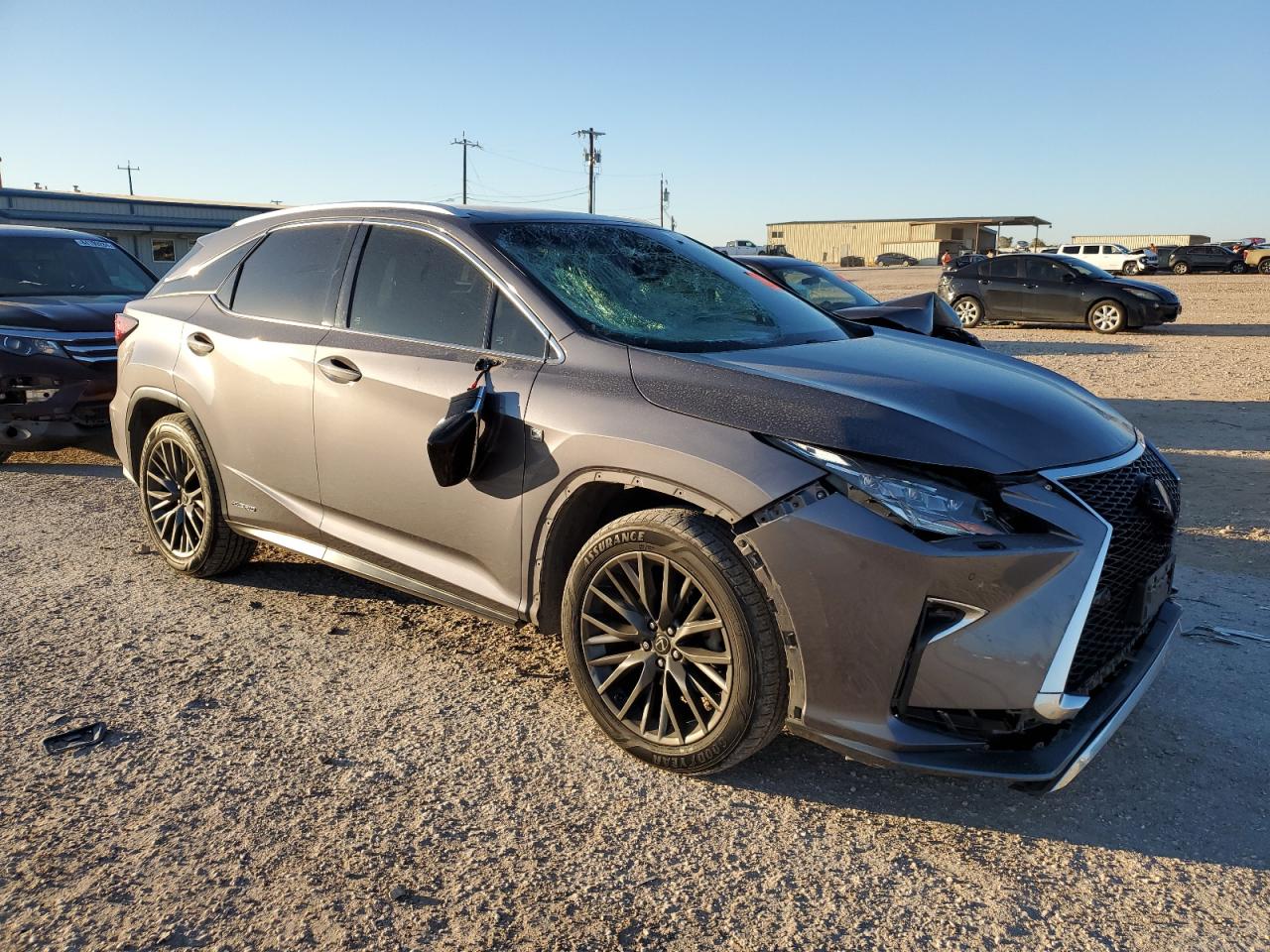 2017 Lexus RX VIN 2T2BGMCA3HC012690 Copart auction photo, front end damage thumbnail 4