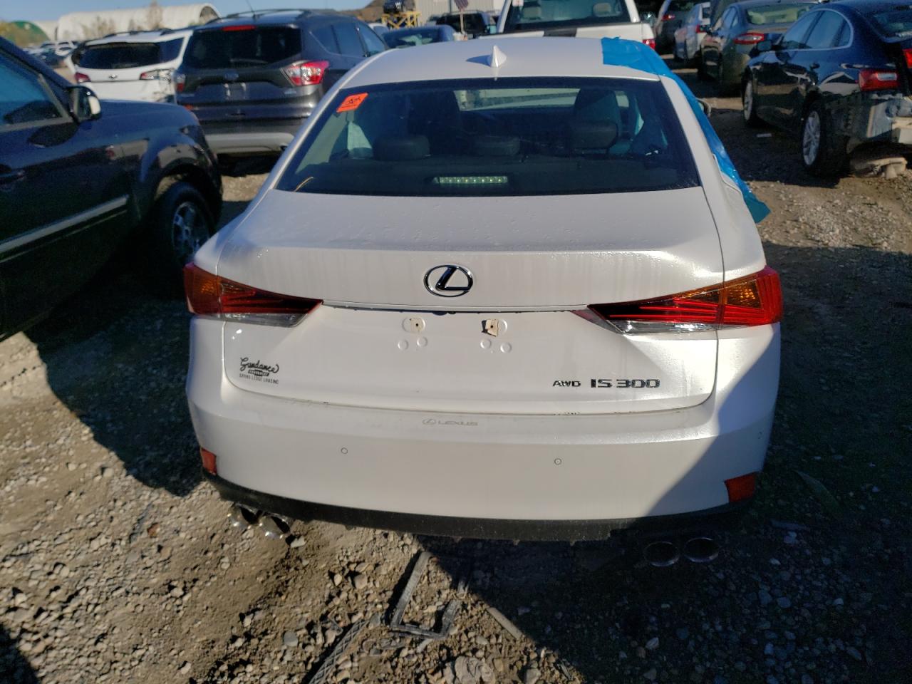 2019 Lexus IS VIN JTHC81D27K5035940 Copart auction photo, front end damage thumbnail 6