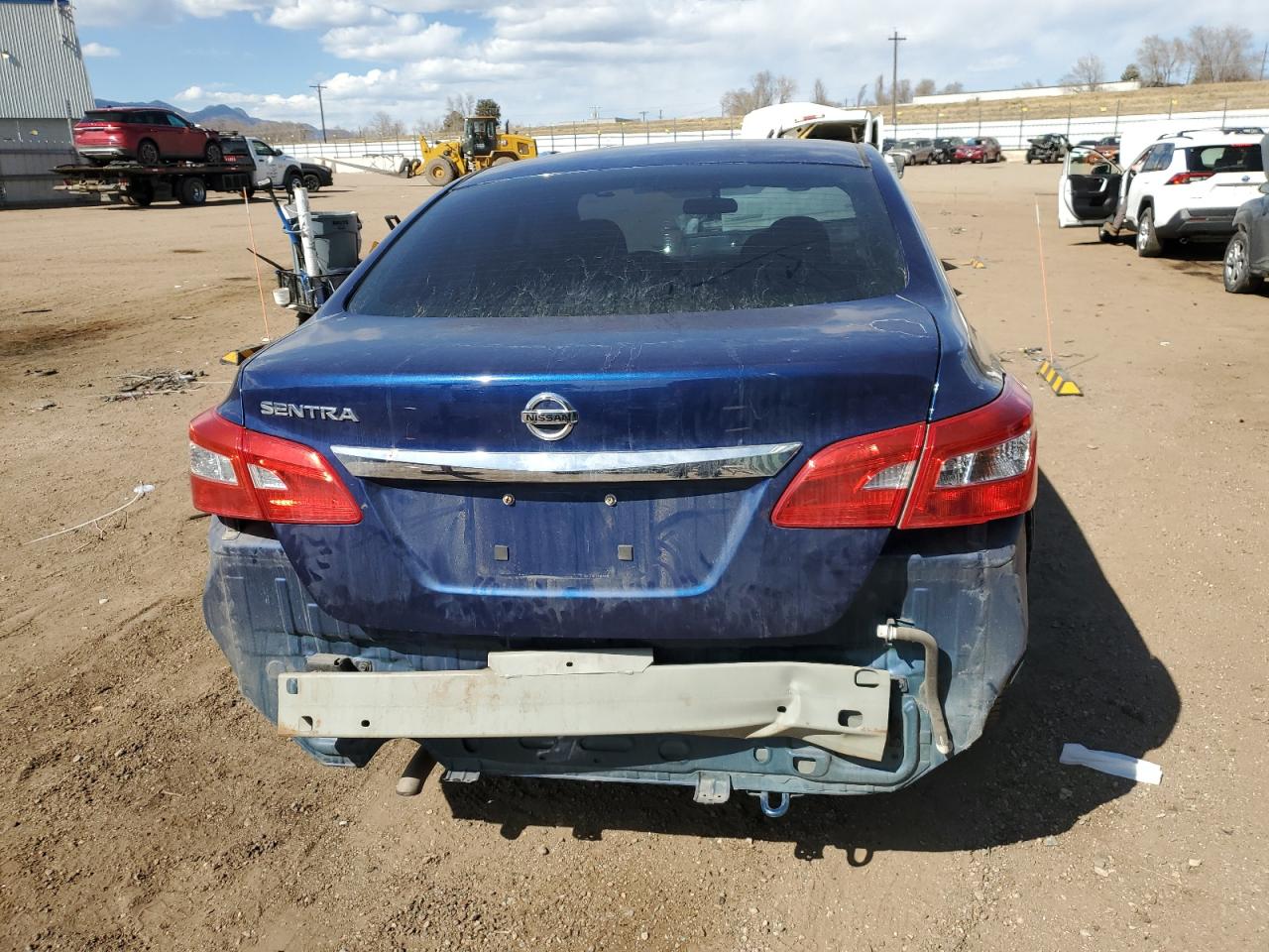 2016 Nissan Sentra VIN 3N1AB7AP1GY261398 Copart auction photo, rear end / front end damage thumbnail 6