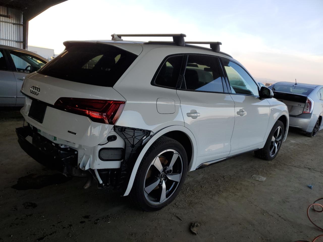 2023 Audi Q5 VIN WA1EAAFY9P2062253 Copart auction photo, rear end damage thumbnail 3