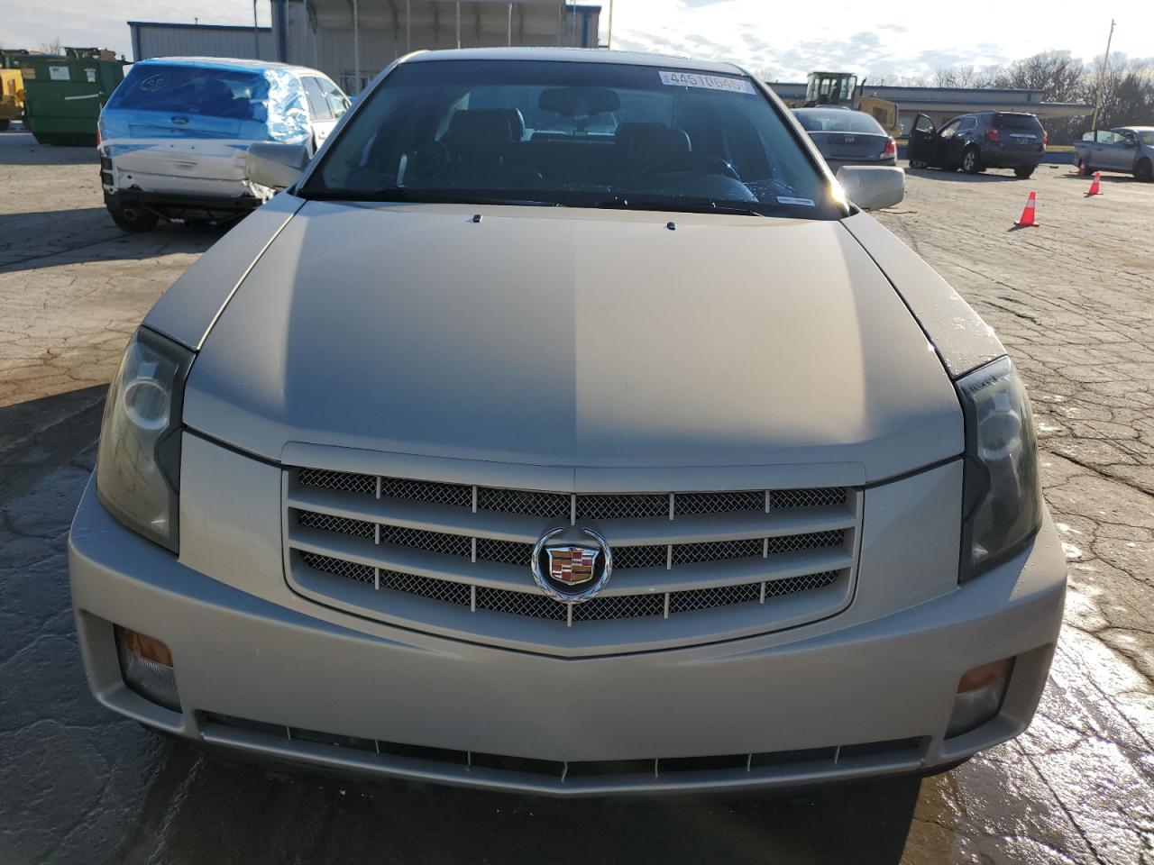 2007 Cadillac CTS VIN 1G6DP577470154835 Copart auction photo, side damage thumbnail 5