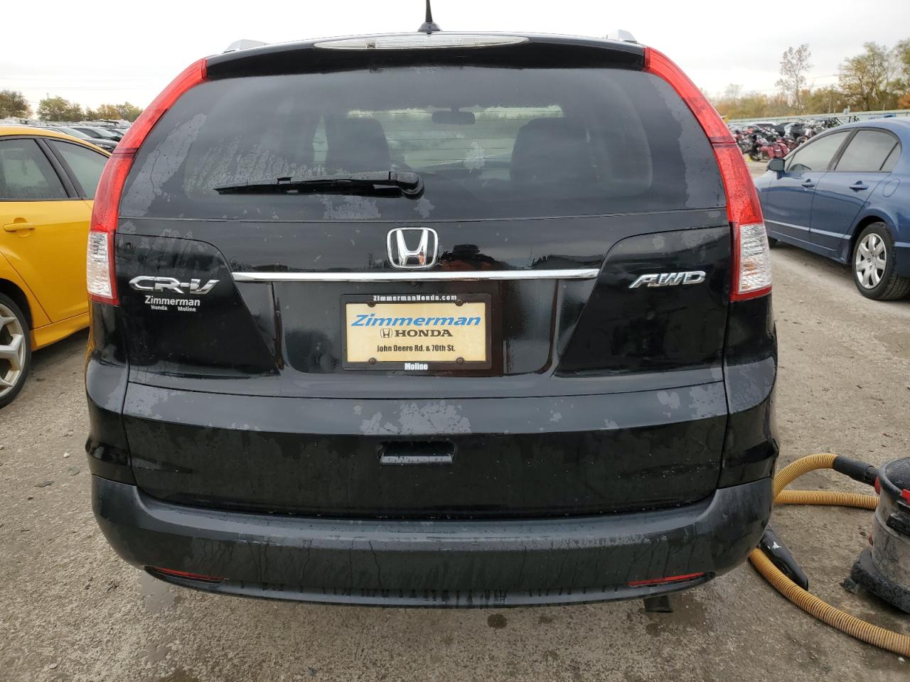 2013 Honda CR-V VIN 2HKRM4H70DH631120 Copart auction photo, front end damage thumbnail 6