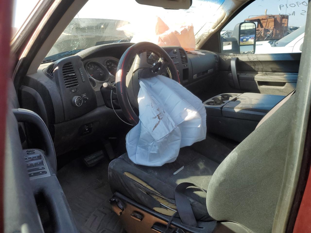 2013 GMC Sierra VIN 1GT523C89DZ175643 Copart auction photo, all over damage thumbnail 7