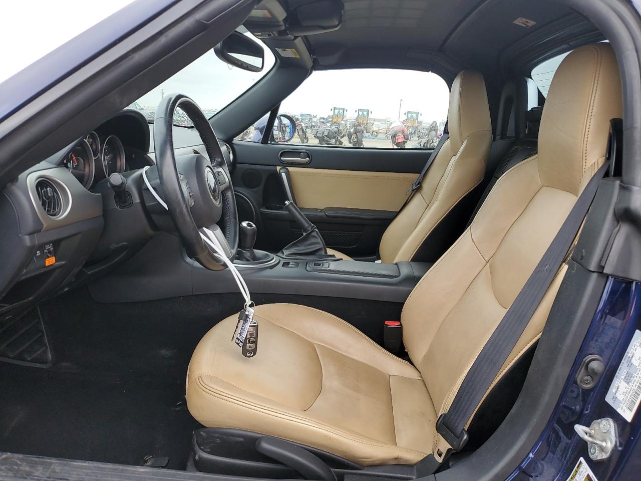2012 Mazda MX-5 VIN JM1NC2PF4C0224038 Copart auction photo, rear end / front end damage thumbnail 7