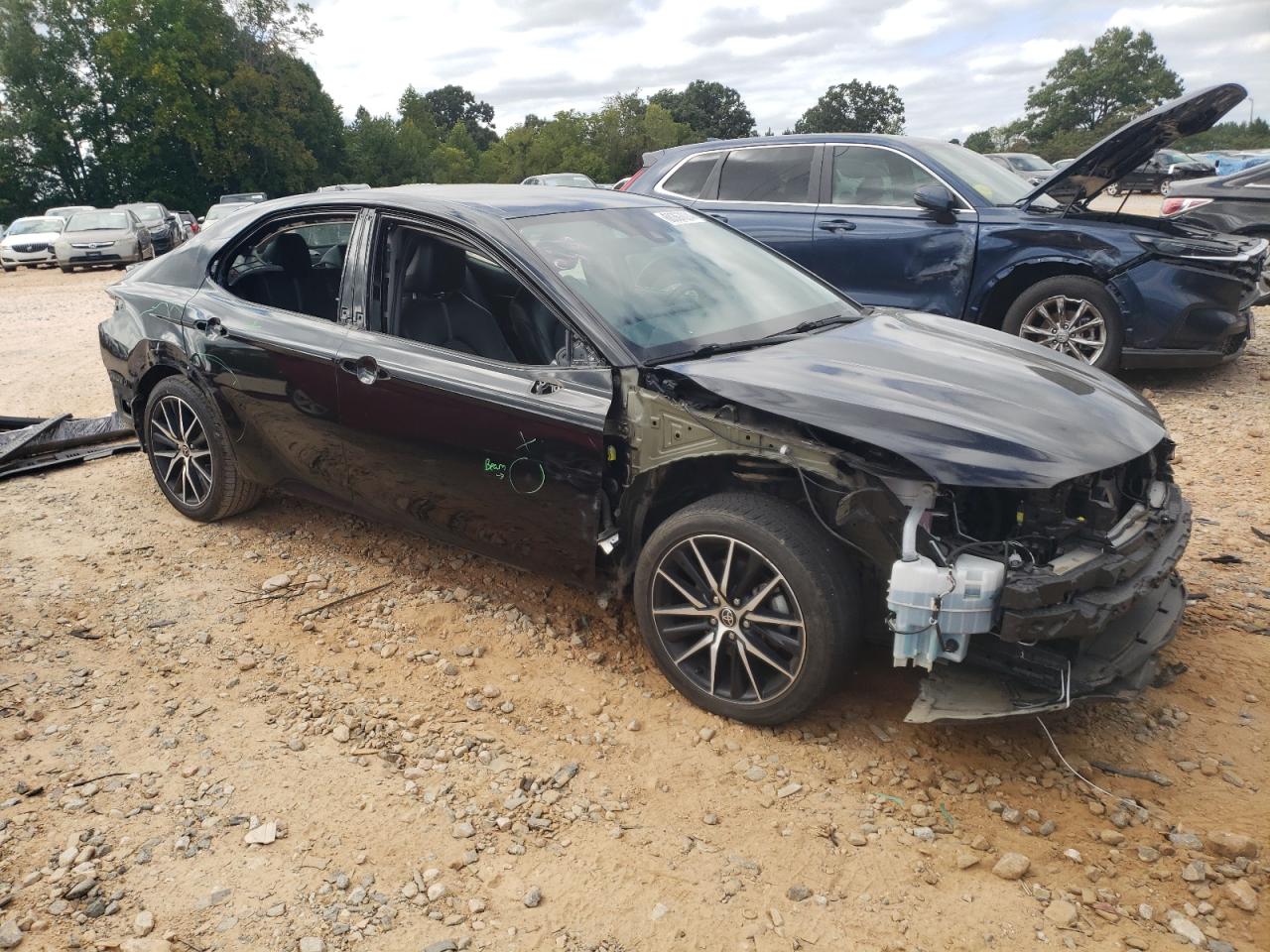 2022 Toyota Camry VIN 4T1G11AK0NU639671 Copart auction photo, all over damage thumbnail 4