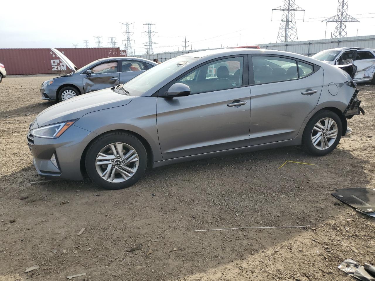 2019 Hyundai Elantra VIN 5NPD84LF7KH452096