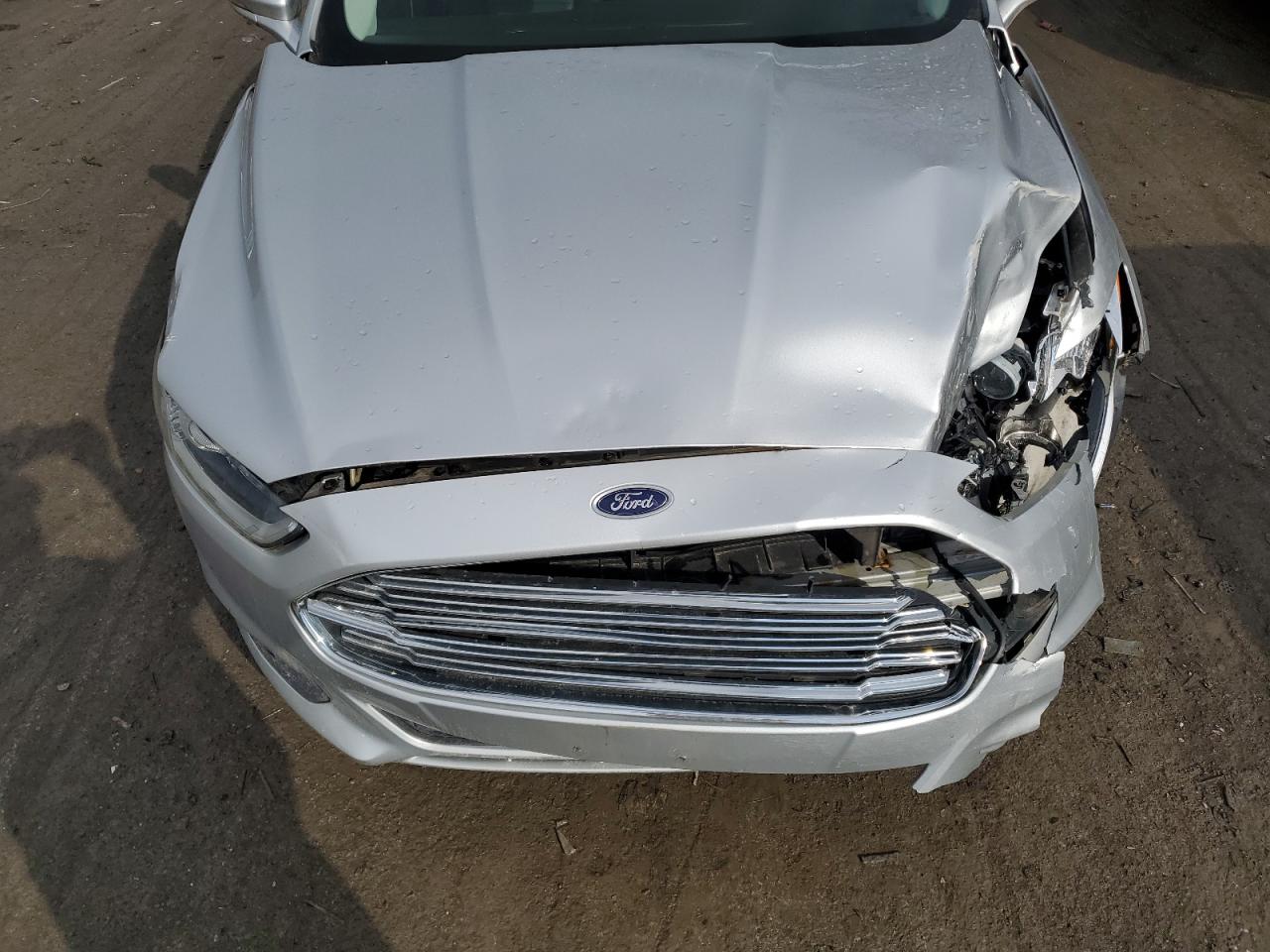2016 Ford Fusion VIN 3FA6P0LU1GR142393 Copart auction photo, front end damage thumbnail 11