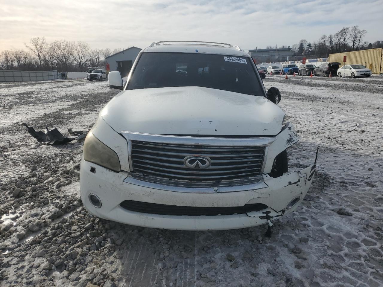 2012 Infiniti QX56 VIN JN8AZ2ND2C9716033 Copart auction photo, all over damage thumbnail 5